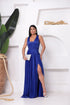 VESTIDO TRES LISTRAS PLISSADO